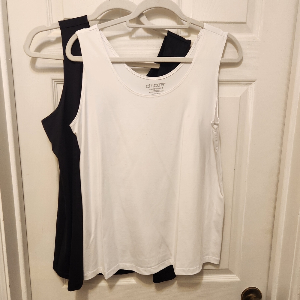 Chico's Shells / Tanks Total Of Five